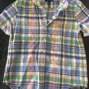 Ralph Lauren Madras Boys Dress Shirt
